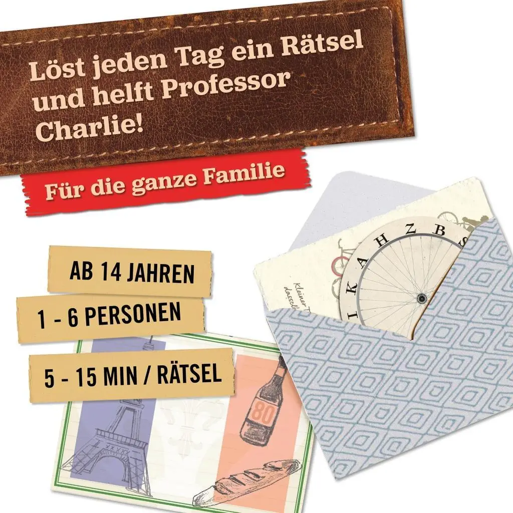 Bild: 4260686490052 | Hidden Games: Rätsel Adventskalender Professor Charlies Reise um...