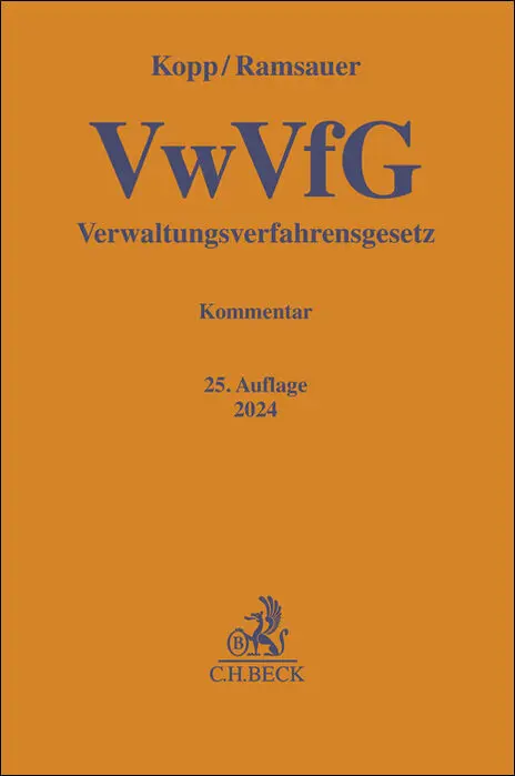 Cover: 9783406820052 | Verwaltungsverfahrensgesetz | Ulrich Ramsauer | Buch | XXXVI | Deutsch