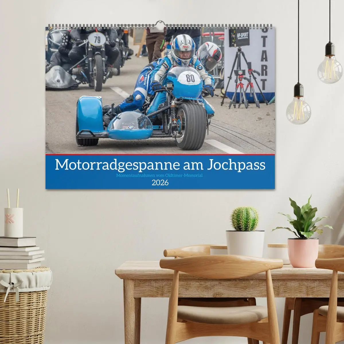Bild: 9783457550052 | Motorradgespanne am Jochpass (Wandkalender 2026 DIN A2 quer),...