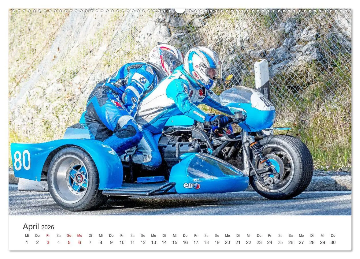 Bild: 9783457550052 | Motorradgespanne am Jochpass (Wandkalender 2026 DIN A2 quer),...