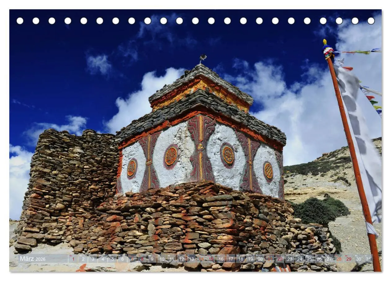 Bild: 9783457860052 | Stupas - Buddhistische Sakralbauten 2026 (Tischkalender 2026 DIN A5...