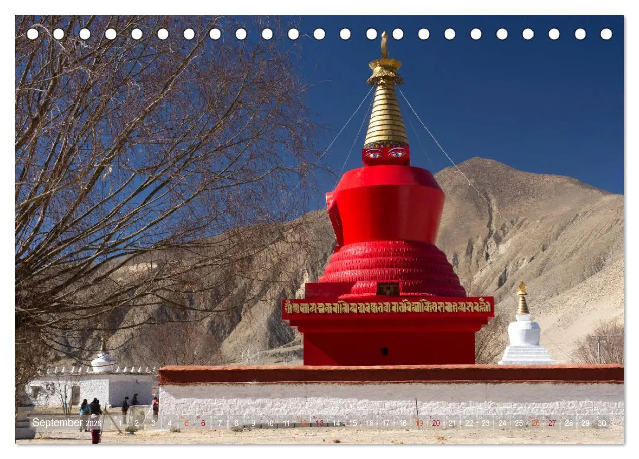 Bild: 9783457860052 | Stupas - Buddhistische Sakralbauten 2026 (Tischkalender 2026 DIN A5...