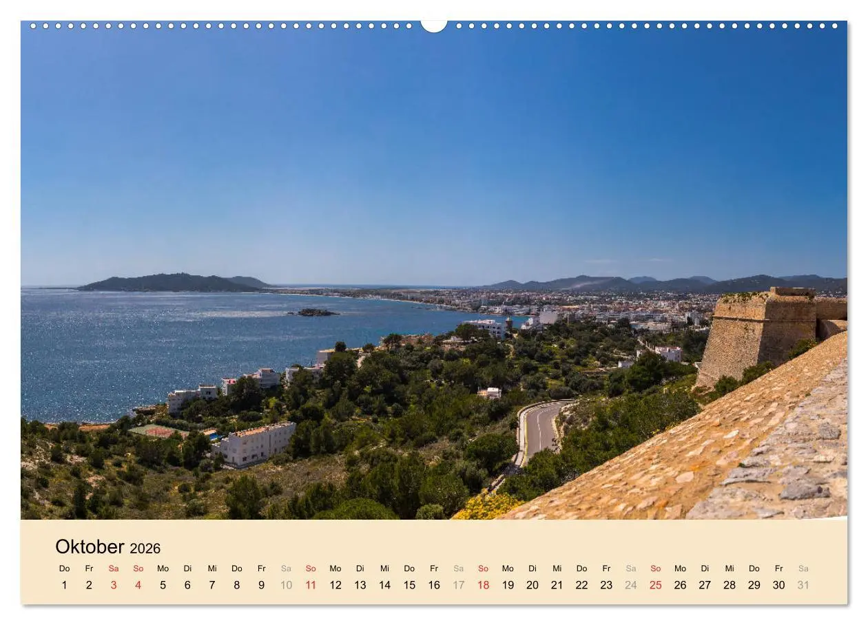 Bild: 9783457930052 | Ibiza Dalt Vila, Sa Penya und La Marina (Wandkalender 2026 DIN A2...