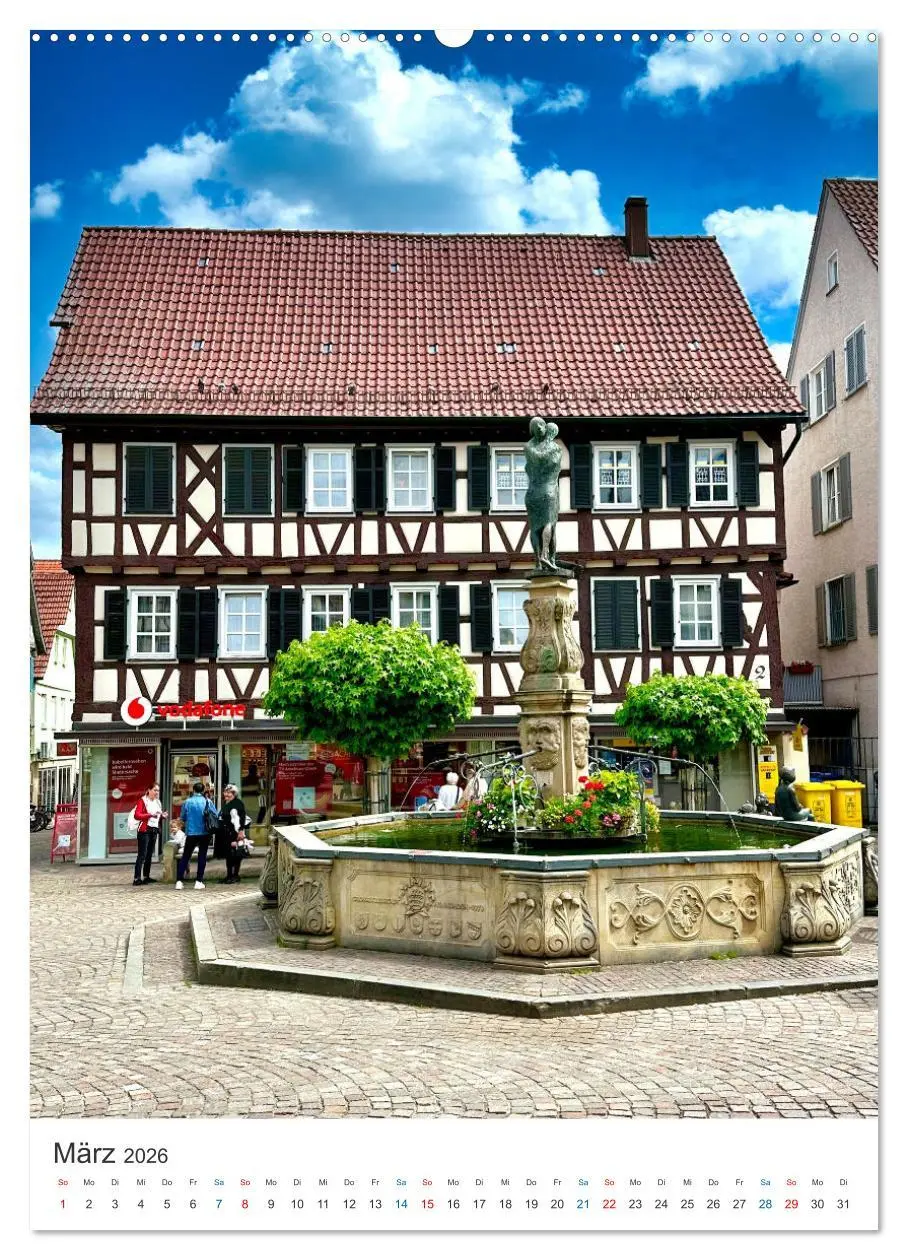 Bild: 9783516260052 | Rund um Winnenden (Wandkalender 2026 DIN A2 hoch), CALVENDO...