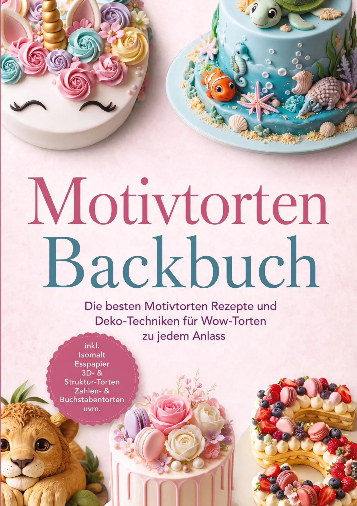 Cover: 9783693860052 | Motivtorten Backbuch: Die besten Motivtorten Rezepte und...