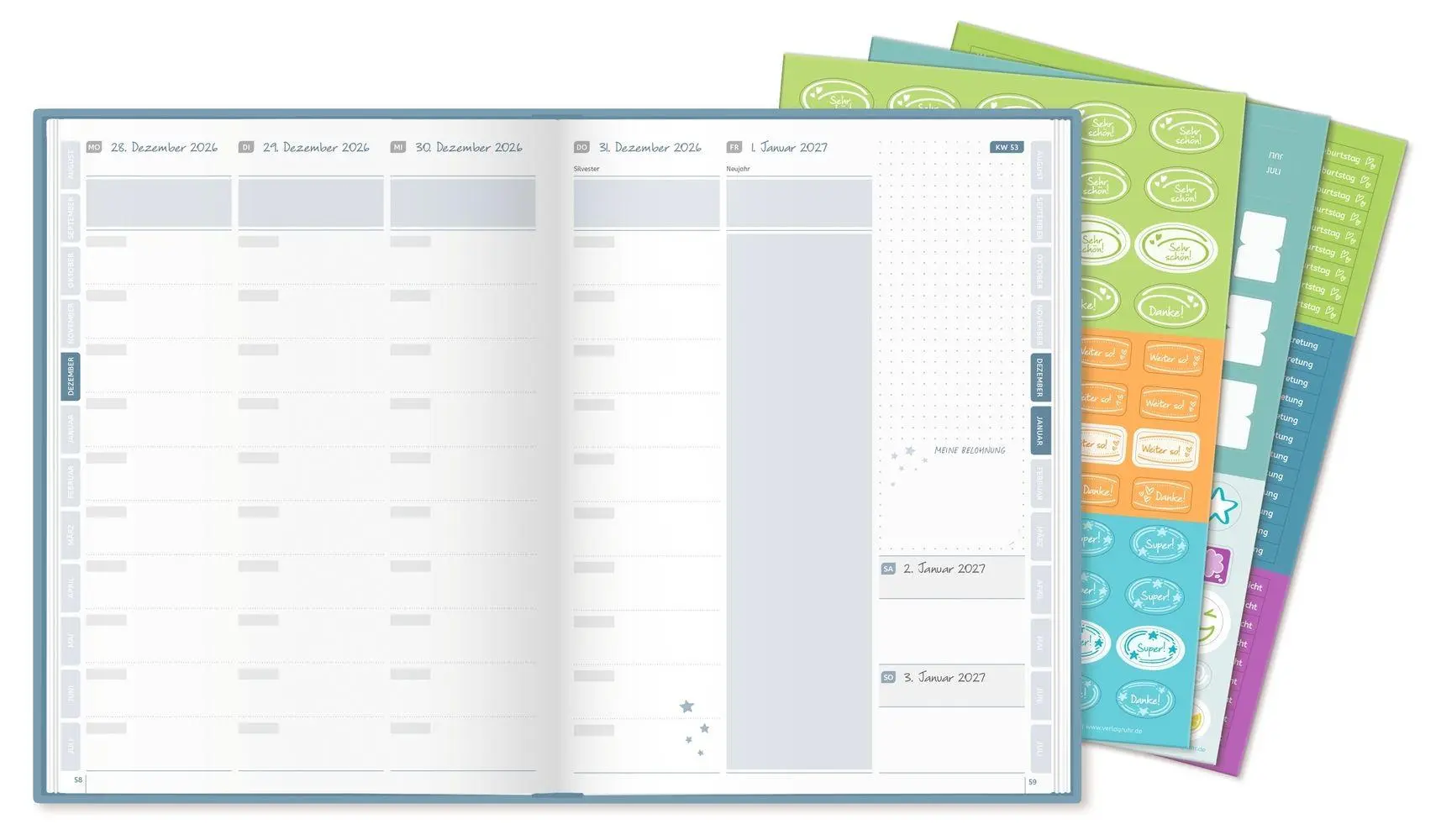 Bild: 9783834670052 | Mein Lehrerplaner A5+ - Hardcover - Lehrerkalender für das...