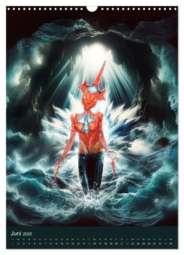 Bild: 9783435830152 | Bodypainting Adventures (Wandkalender 2025 DIN A3 hoch), CALVENDO...