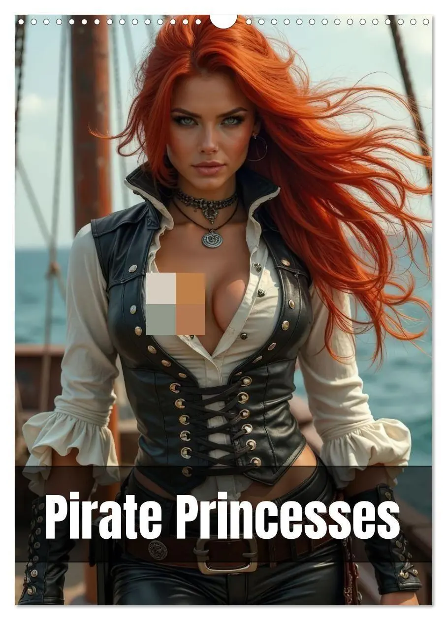 Cover: 9783516700152 | Pirate princesses (Wall Calendar 2026 DIN A3 portrait), CALVENDO 12...