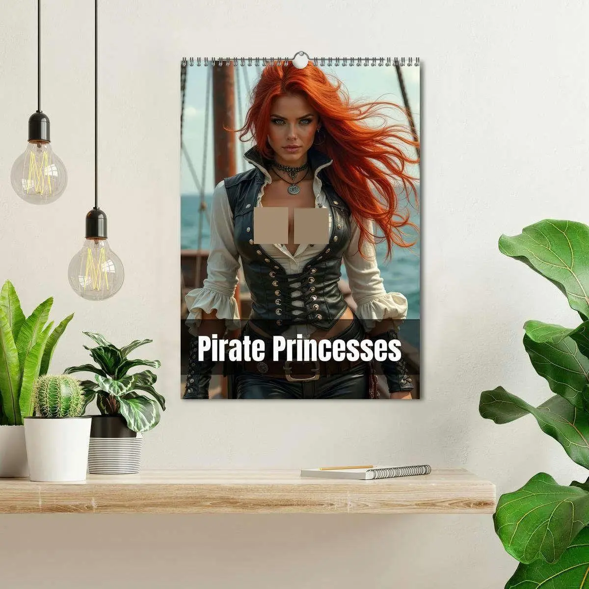 Bild: 9783516700152 | Pirate princesses (Wall Calendar 2026 DIN A3 portrait), CALVENDO 12...