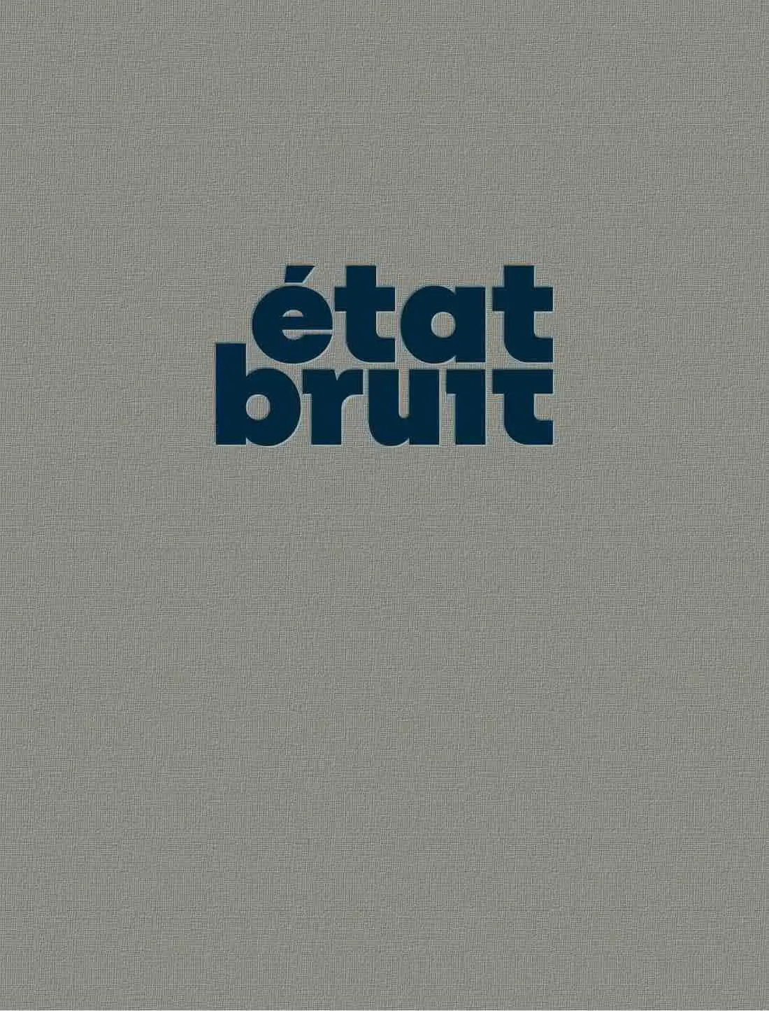 état bruit. Seven Conversations | Sieben Gespräche