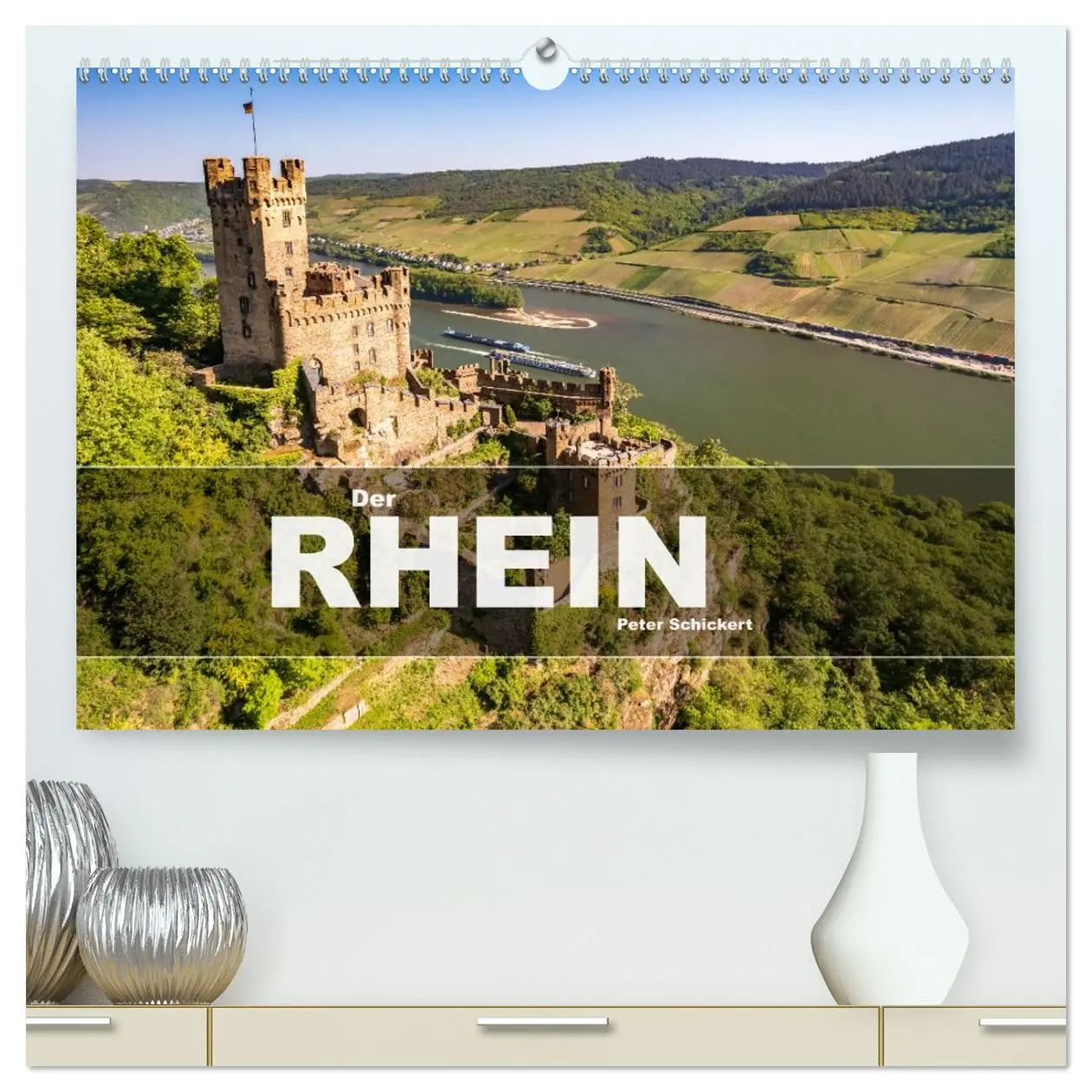 Cover: 9783457460252 | Der Rhein (hochwertiger Premium Wandkalender 2026 DIN A2 quer),...