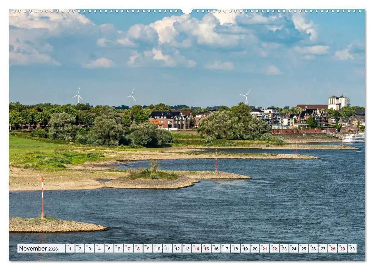Bild: 9783457460252 | Der Rhein (hochwertiger Premium Wandkalender 2026 DIN A2 quer),...
