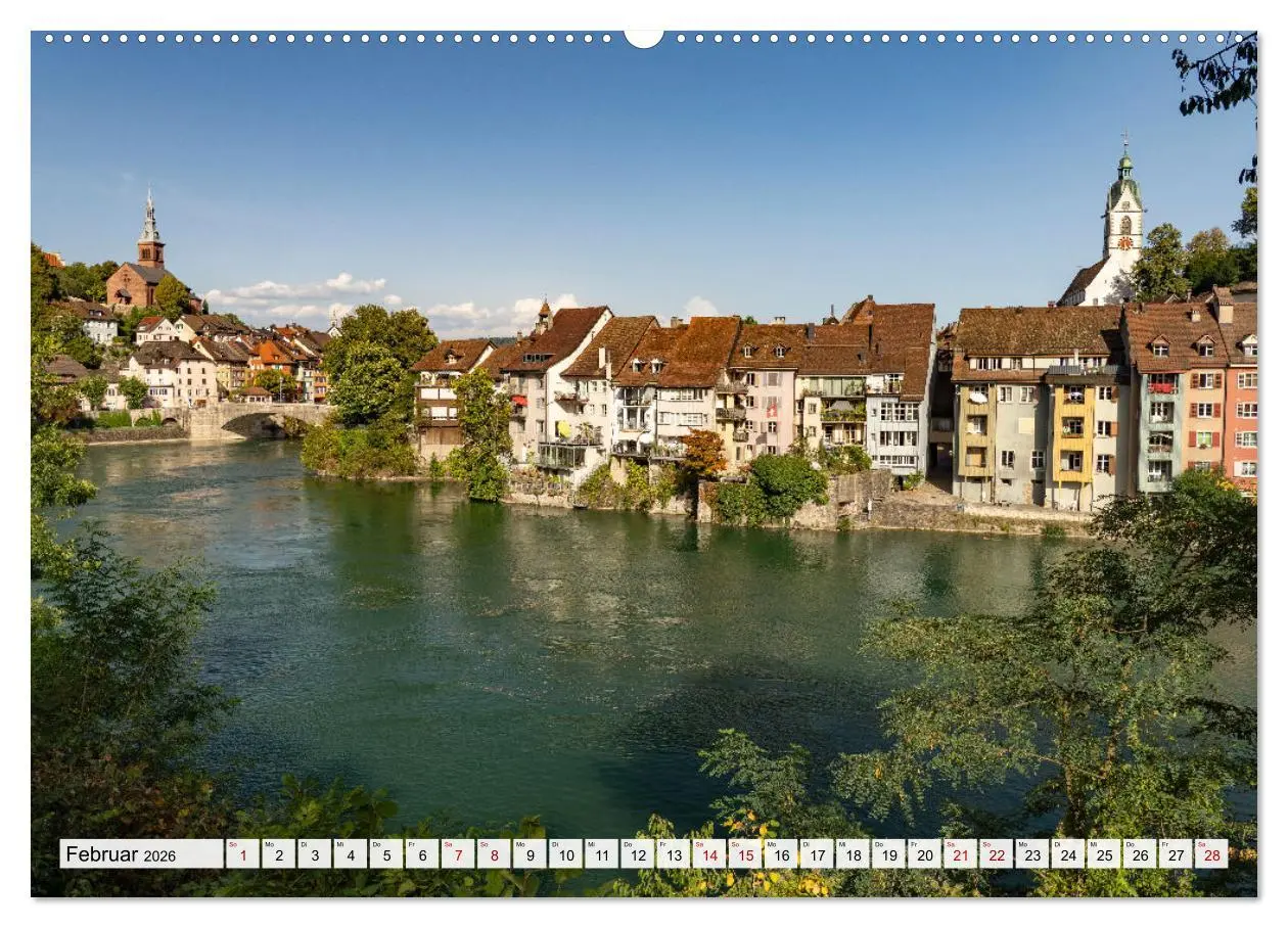 Bild: 9783457460252 | Der Rhein (hochwertiger Premium Wandkalender 2026 DIN A2 quer),...