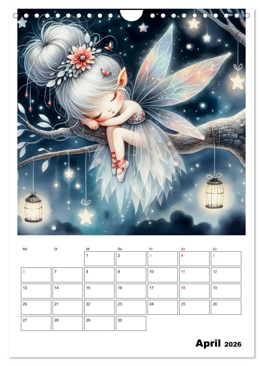 Bild: 9783516240252 | Schlummernde Magie (Wandkalender 2026 DIN A4 hoch), CALVENDO...
