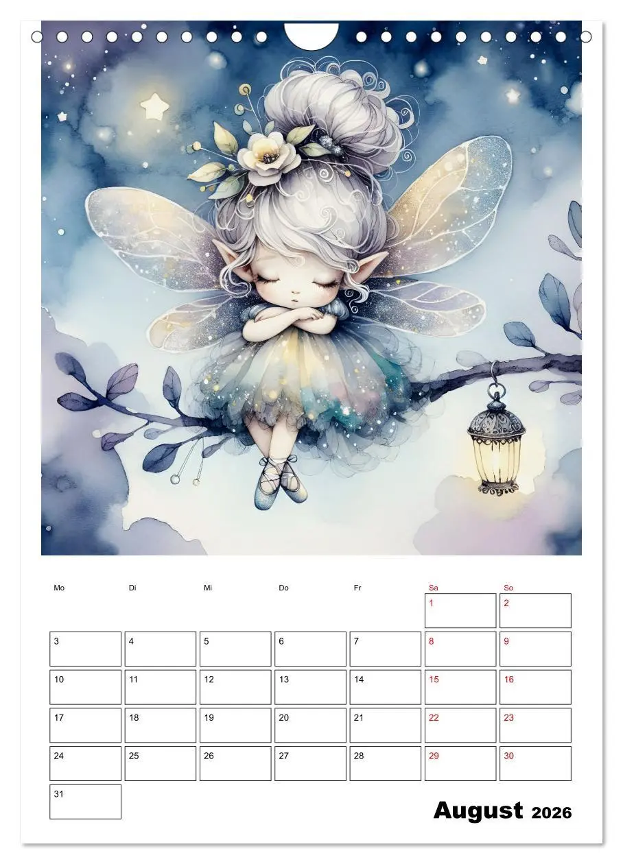 Bild: 9783516240252 | Schlummernde Magie (Wandkalender 2026 DIN A4 hoch), CALVENDO...