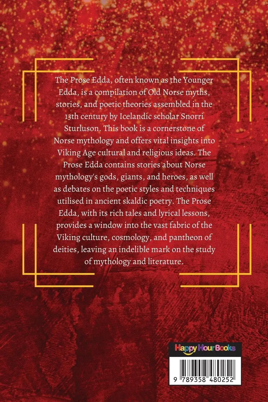 Rückseite: 9789358480252 | The Prose Edda | Snorri Sturluson | Taschenbuch | Englisch | 2023