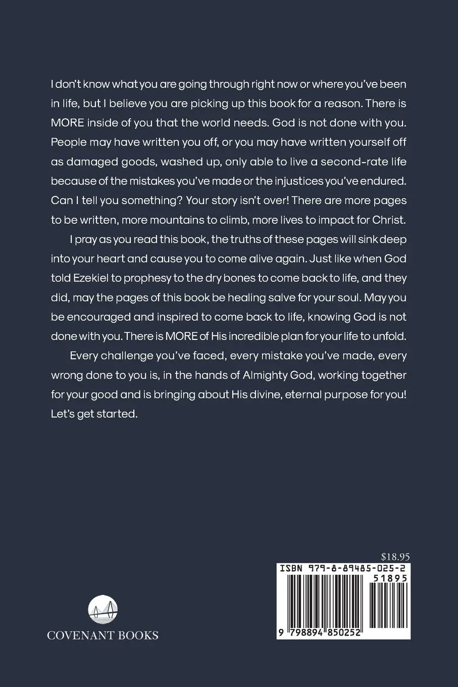 Rückseite: 9798894850252 | MORE | God Is Not Done with You | Cory Nickols | Taschenbuch | 2025