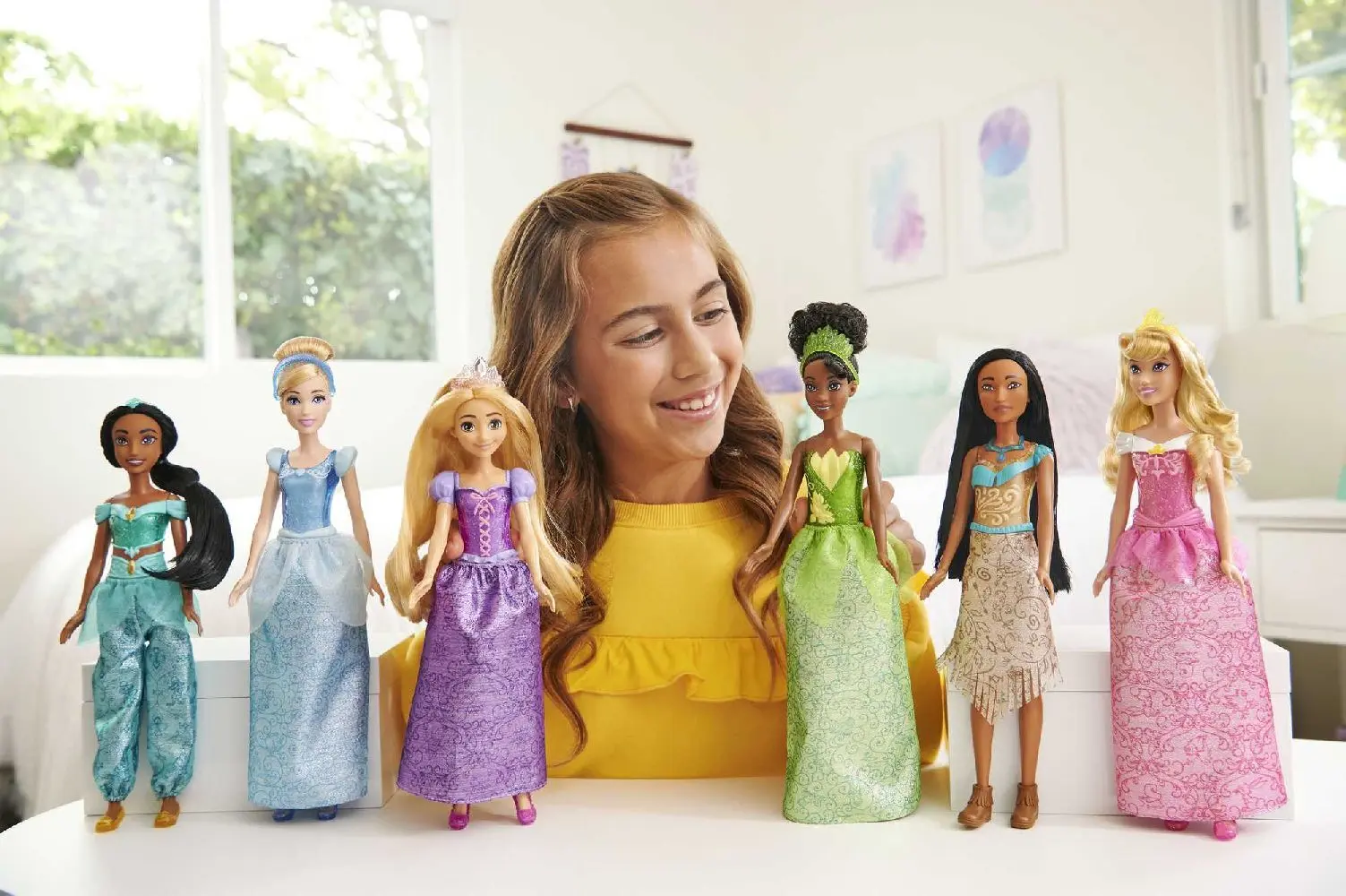 Bild: 194735120352 | Disney Prinzessin Aurora-Puppe | In Blister | HLW09 | 2023 | Mattel