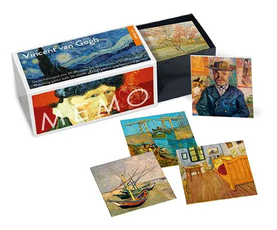 Cover: 4260044150352 | Vincent van Gogh. Memo | Spiel | 72 Karten | Deutsch | 2012