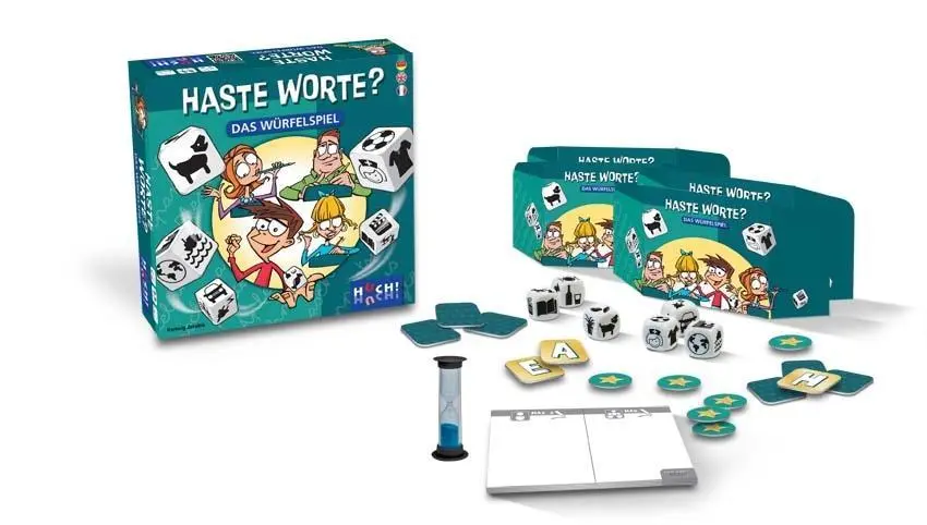 Bild: 4260071880352 | Haste Worte Würfelspiel | Hartwig Jakubik | Spiel | 880352 | Deutsch