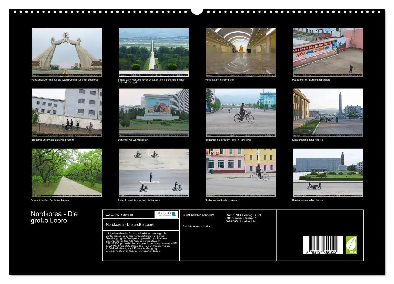 Bild: 9783457690352 | Nordkorea - Die große Leere (hochwertiger Premium Wandkalender 2026...