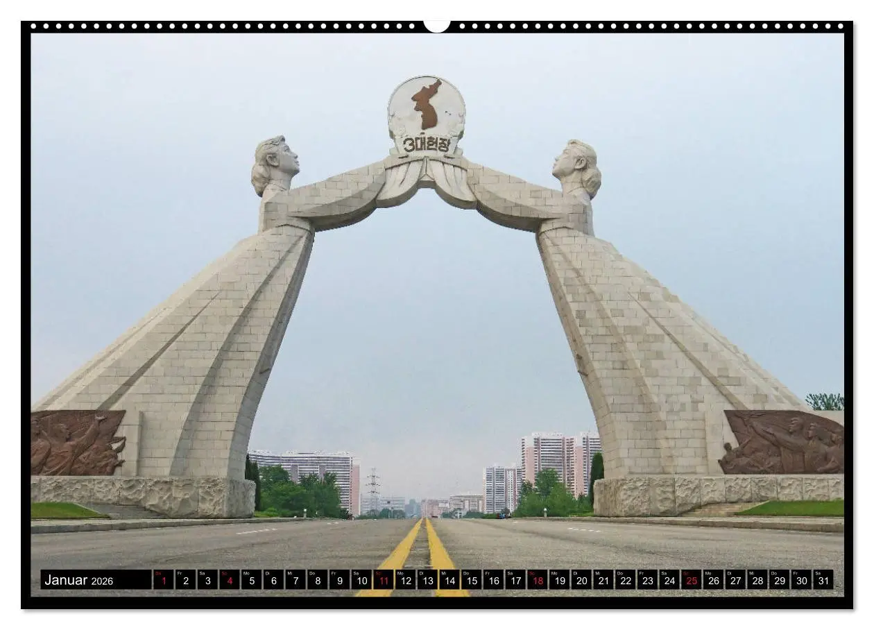 Bild: 9783457690352 | Nordkorea - Die große Leere (hochwertiger Premium Wandkalender 2026...
