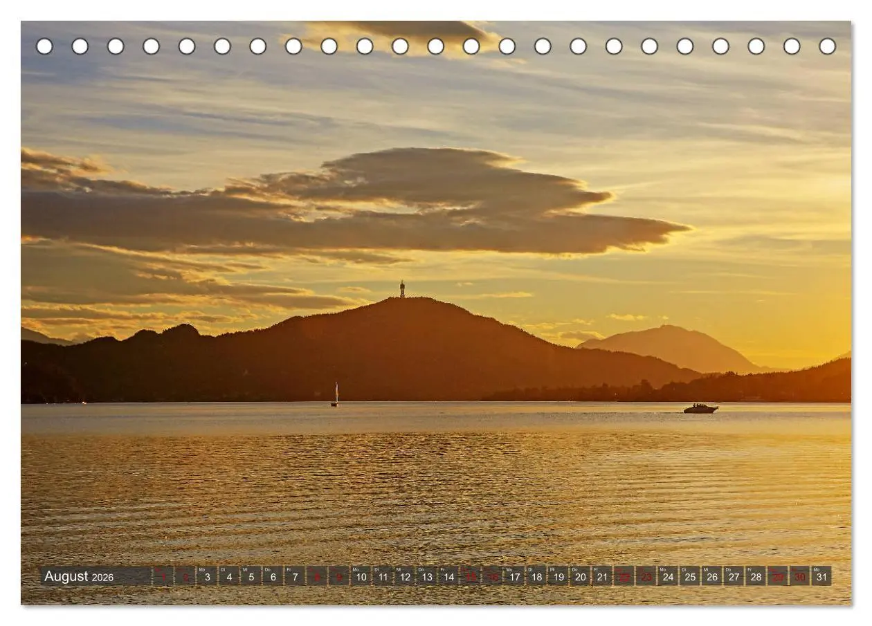 Bild: 9783457830352 | Der Wörthersee - Österreichs Riviera (Tischkalender 2026 DIN A5...