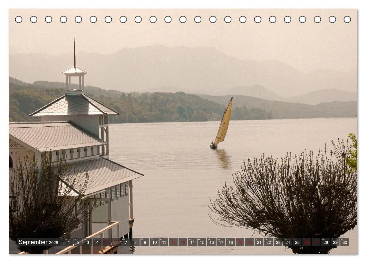 Bild: 9783457830352 | Der Wörthersee - Österreichs Riviera (Tischkalender 2026 DIN A5...