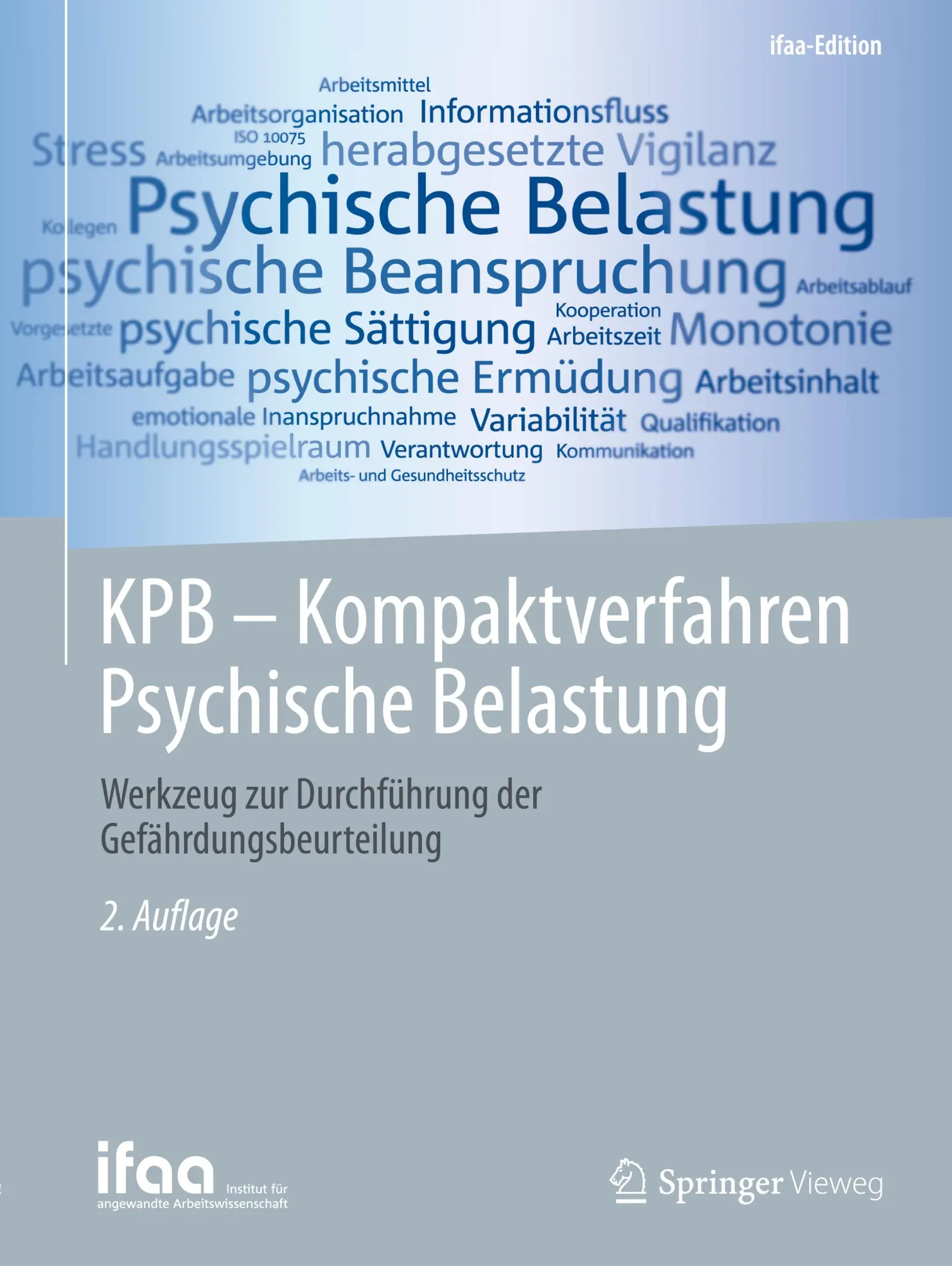 Cover: 9783662690352 | KPB - Kompaktverfahren Psychische Belastung | Arbeitswi | Taschenbuch