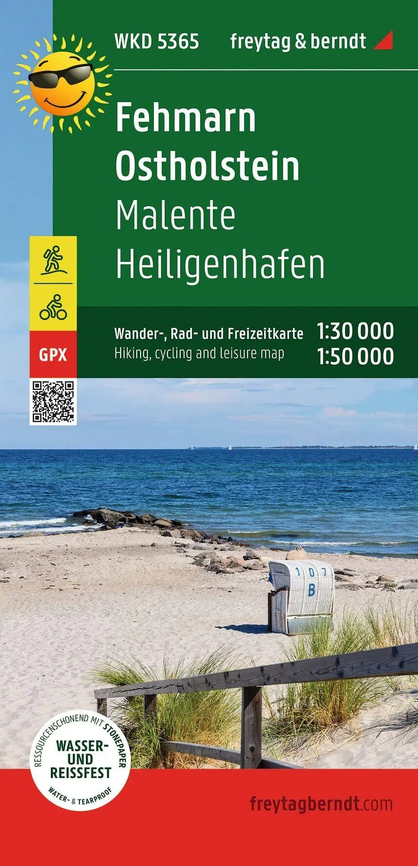 Cover: 9783707920352 | freytag &amp; berndt Wanderkarte WKD 5365 Fehmarn - Ostholstein,...