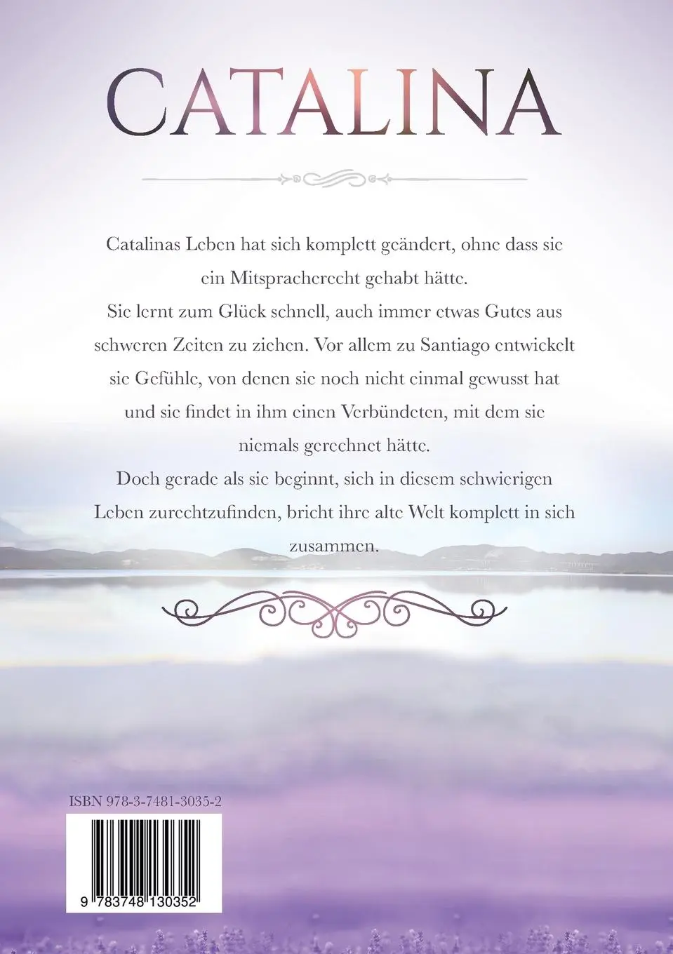 Rückseite: 9783748130352 | Catalina 2 | Das Bündnis der Zerstörung | Jaliah J. | Taschenbuch