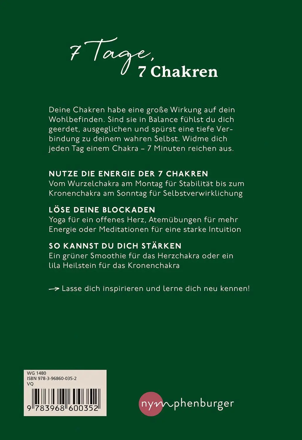 Bild: 9783968600352 | 7 Minuten Chakrenpower | Atempausen für jeden Tag | Doris Iding | Buch