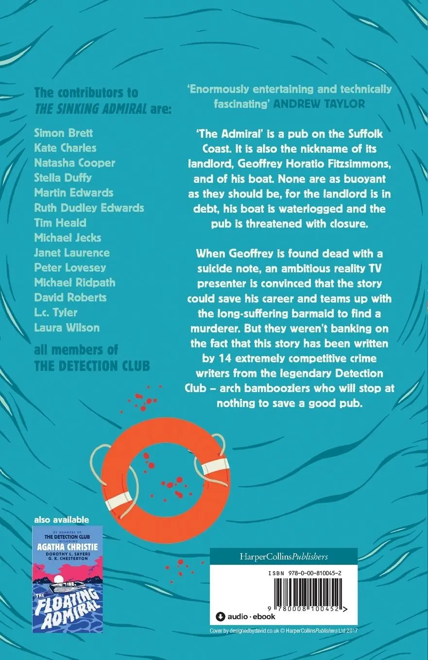 Rückseite: 9780008100452 | The Sinking Admiral | The Detection Club (u. a.) | Taschenbuch | 2017