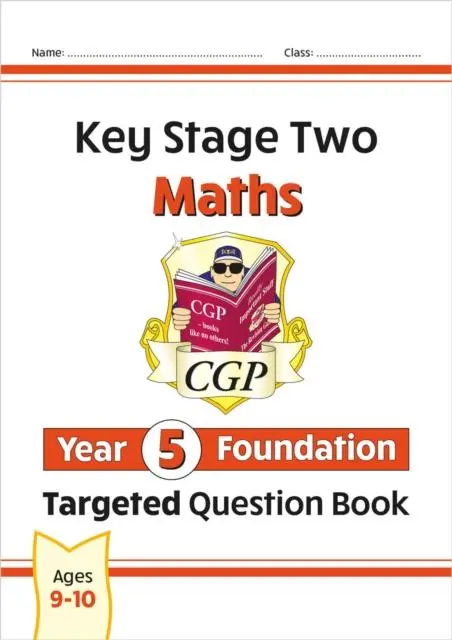 Cover: 9781789080452 | KS2 Maths Year 5 Foundation Targeted Question Book | Cgp Books | Buch