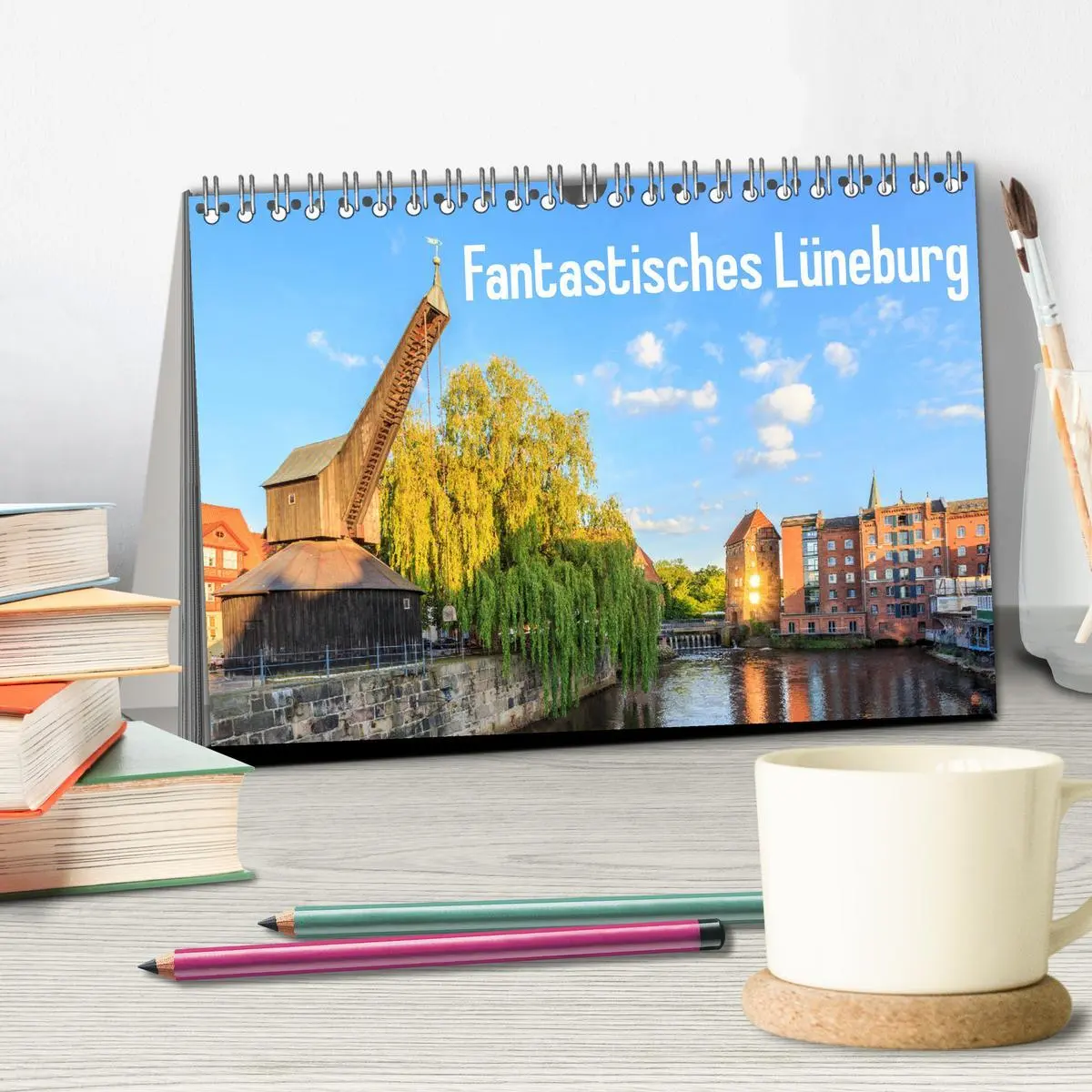 Bild: 9783457750452 | Fantastisches Lüneburg (Tischkalender 2026 DIN A5 quer), CALVENDO...