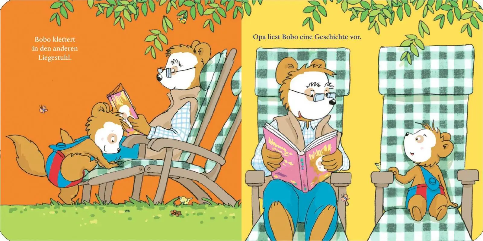 Bild: 9783757100452 | Bobo bei Oma und Opa | Pappbilderbuch ab 24 Monaten | Osterwalder