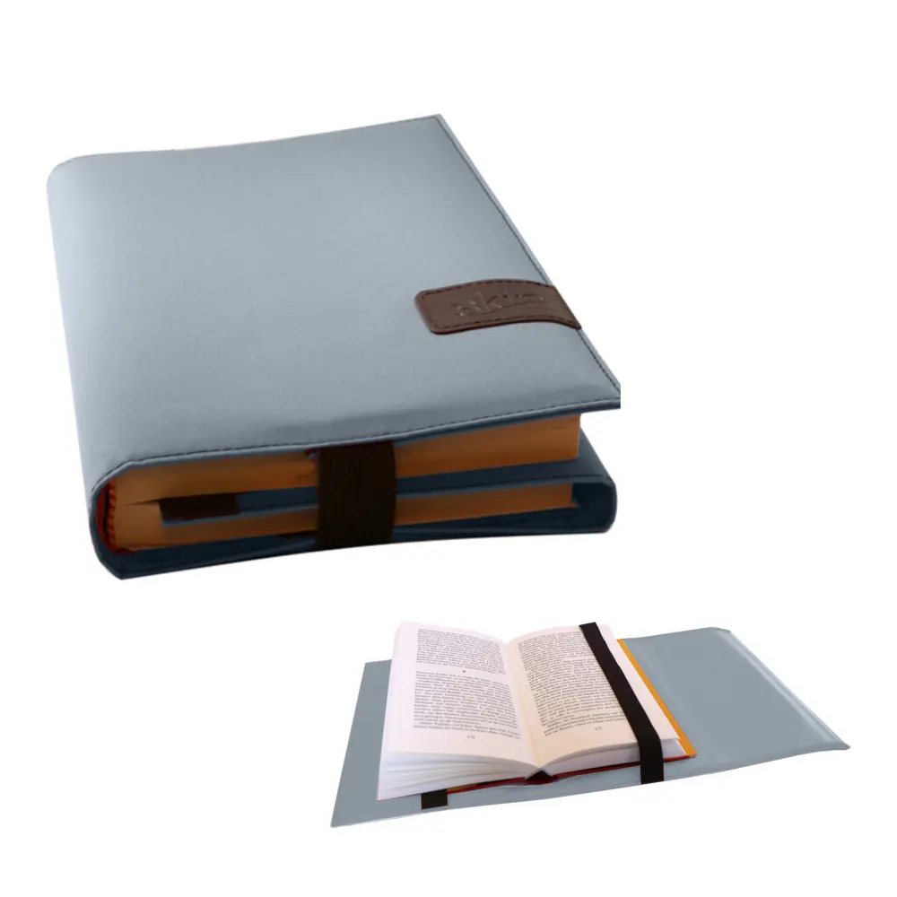 Cover: 4260106430552 | BookSKIN Buch Einband (Größenverstellbar) in Himmel-Blau mit...