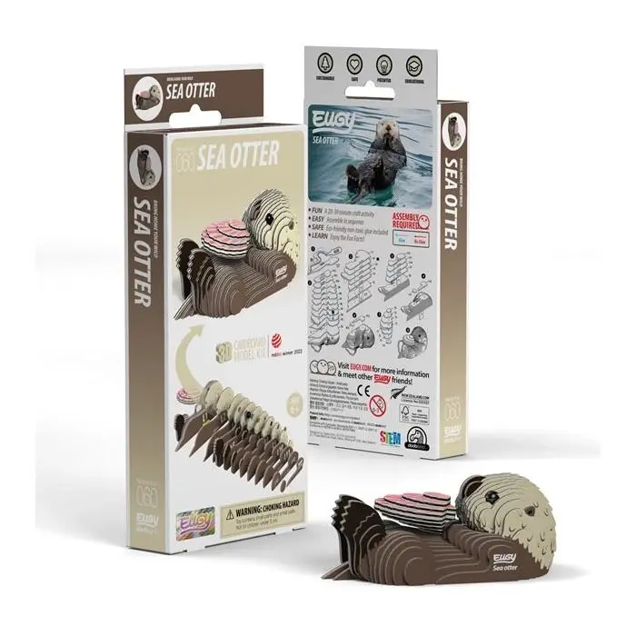Cover: 9421035150552 | EUGY - 3D Bastelset Seeotter | Eugy | Spiel | 650060 | Deutsch | 2024
