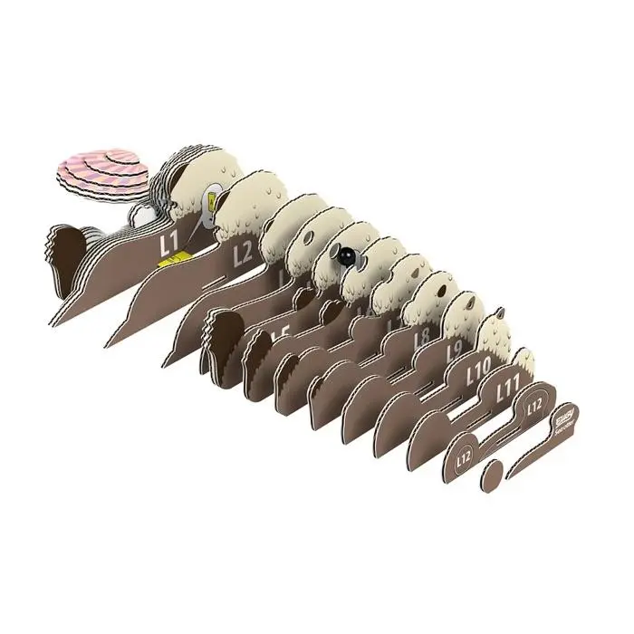 Bild: 9421035150552 | EUGY - 3D Bastelset Seeotter | Eugy | Spiel | 650060 | Deutsch | 2024
