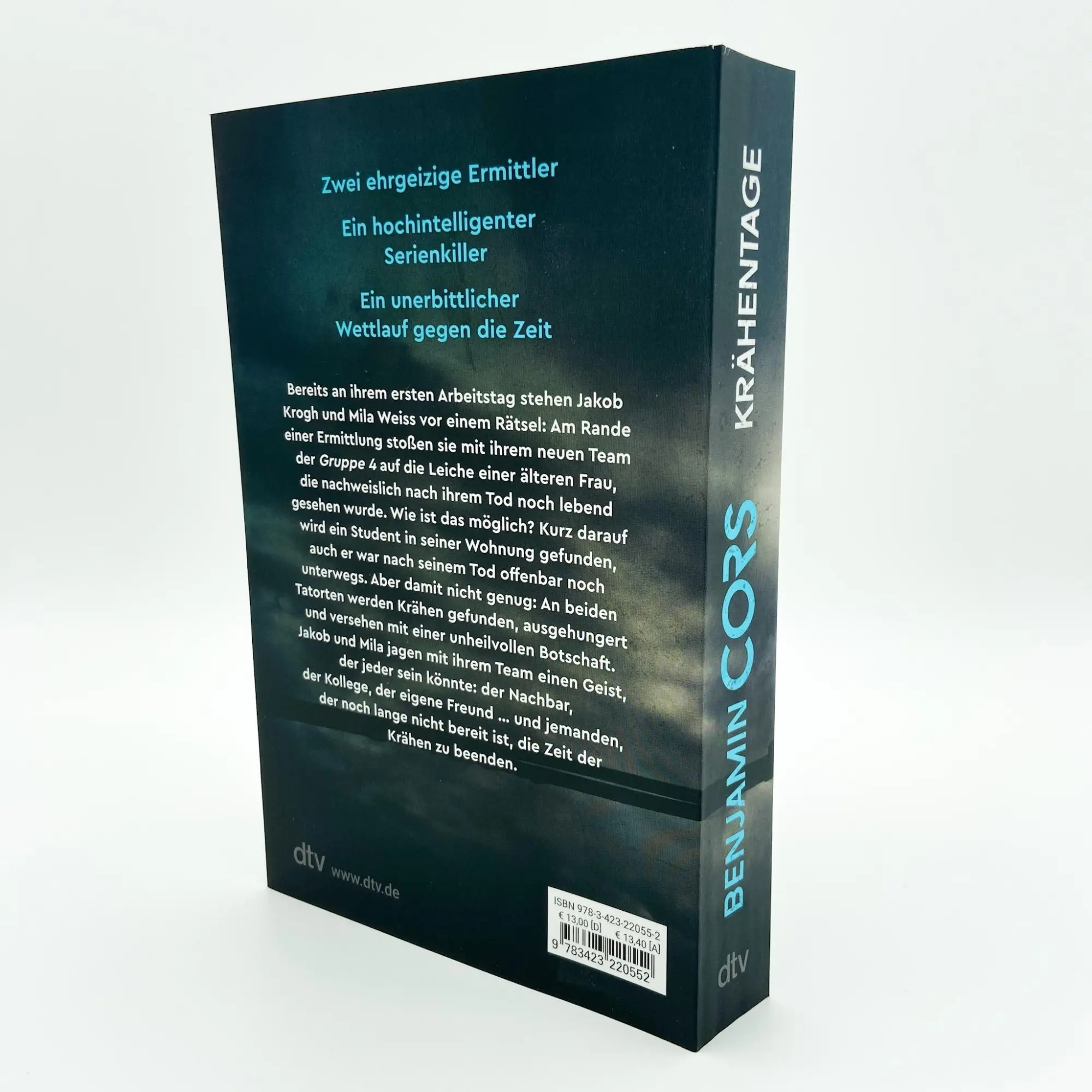 Bild: 9783423220552 | Krähentage | Benjamin Cors | Taschenbuch | Gruppe 4 ermittelt | 400 S.