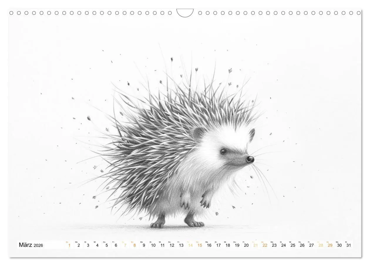Bild: 9783457360552 | Tierisches Tohuwabohu (Wandkalender 2026 DIN A3 quer), CALVENDO...