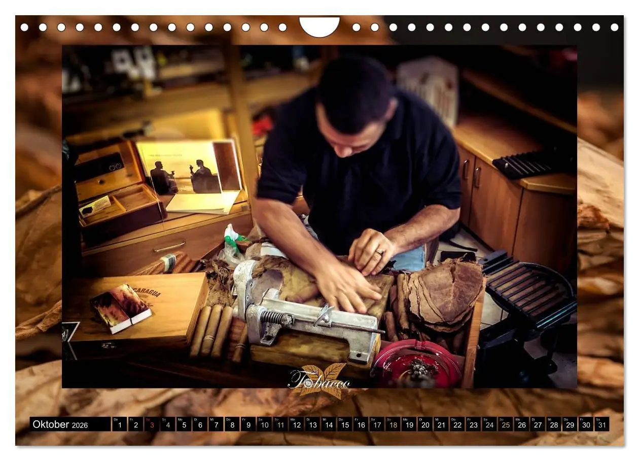Bild: 9783457980552 | Tobacco - Genuss und Flair der Tabakkultur (Wandkalender 2026 DIN...