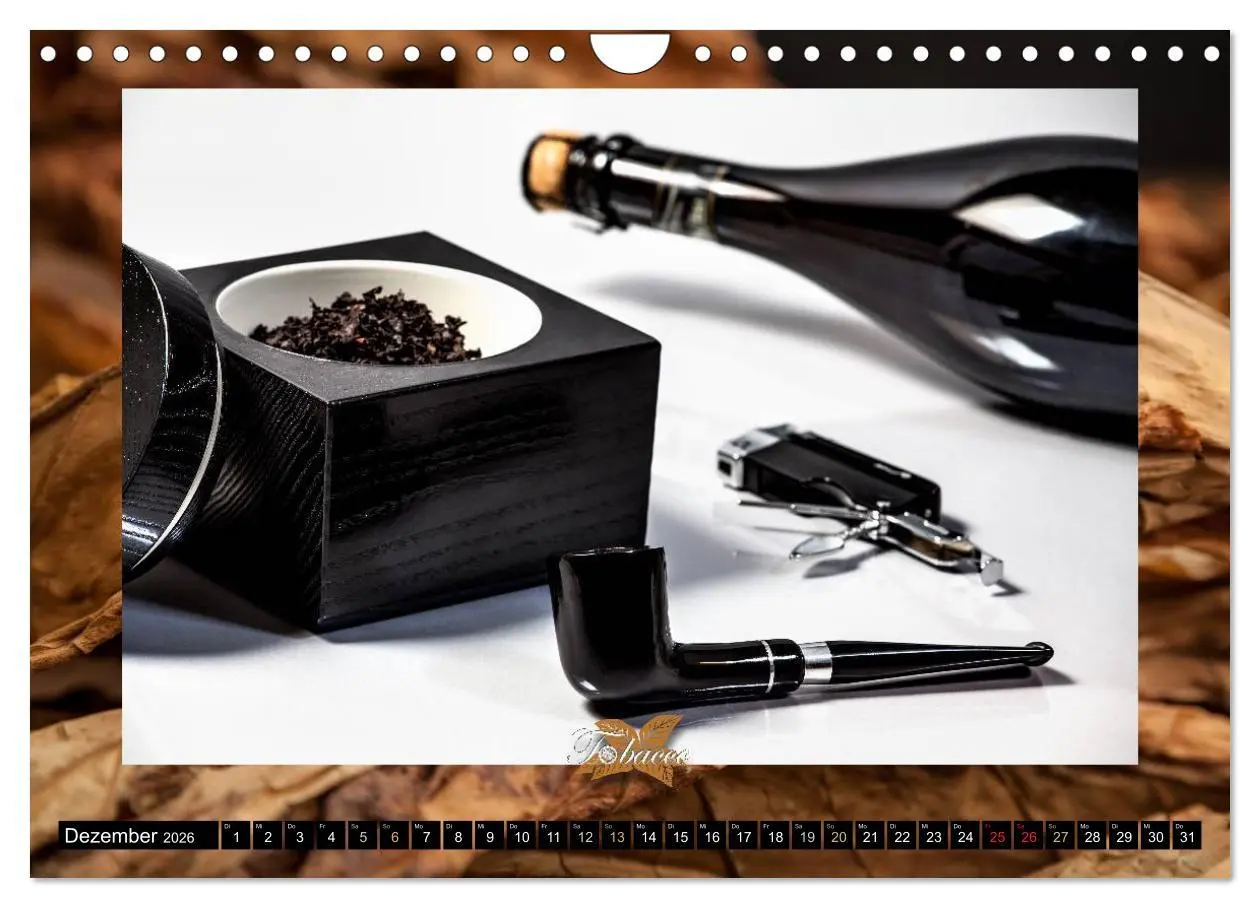 Bild: 9783457980552 | Tobacco - Genuss und Flair der Tabakkultur (Wandkalender 2026 DIN...