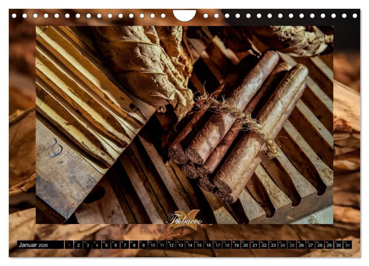 Bild: 9783457980552 | Tobacco - Genuss und Flair der Tabakkultur (Wandkalender 2026 DIN...