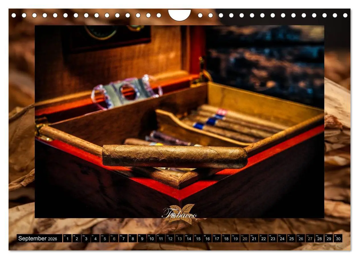 Bild: 9783457980552 | Tobacco - Genuss und Flair der Tabakkultur (Wandkalender 2026 DIN...