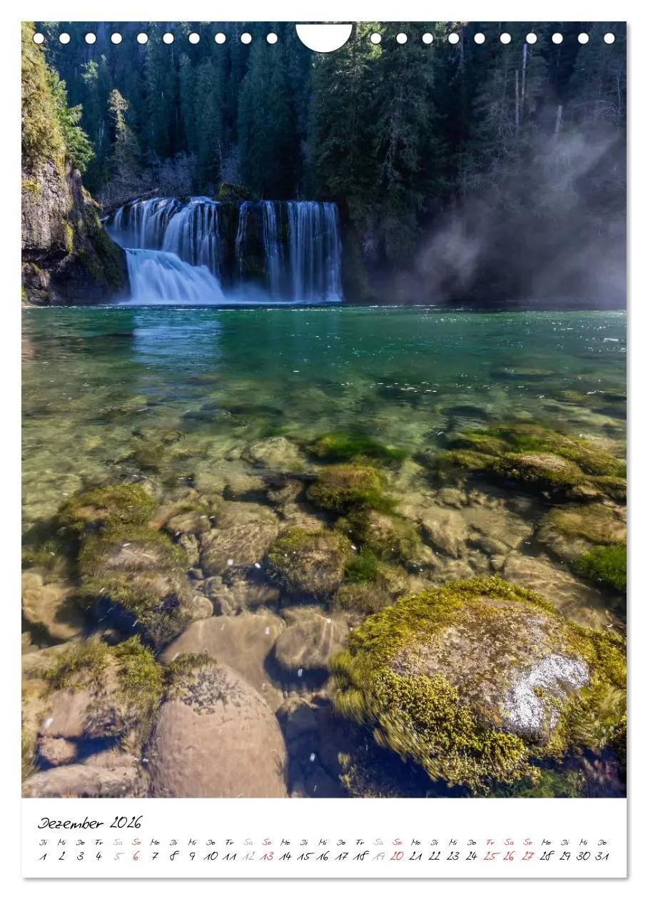 Bild: 9783516450552 | Faszination Wasserfall (Wandkalender 2026 DIN A4 hoch), CALVENDO...