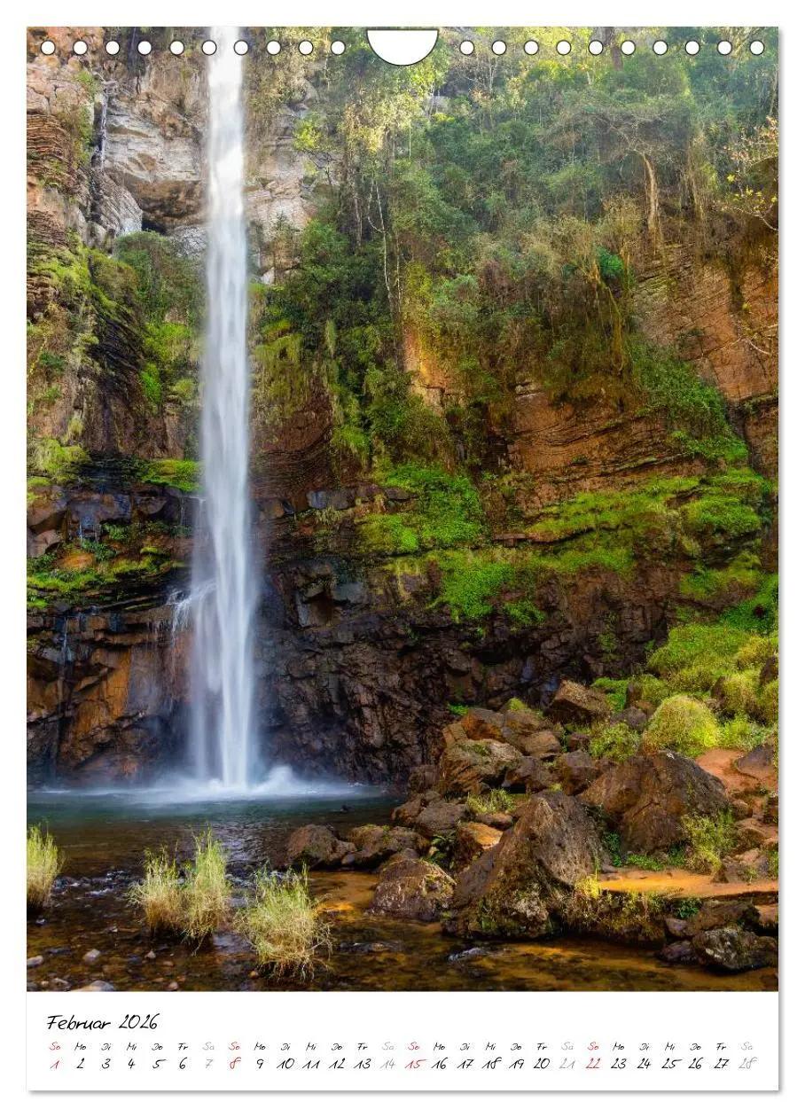 Bild: 9783516450552 | Faszination Wasserfall (Wandkalender 2026 DIN A4 hoch), CALVENDO...