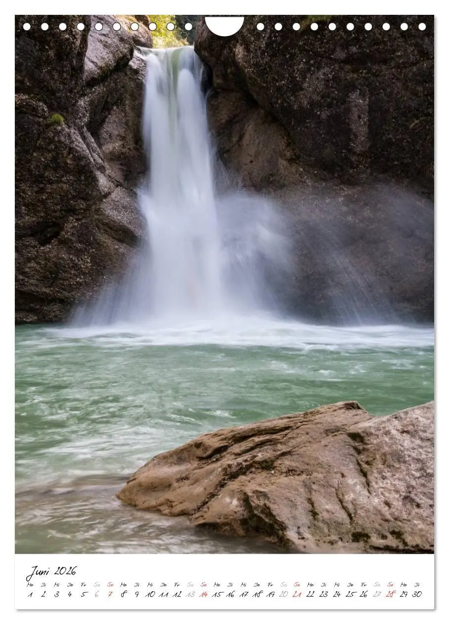 Bild: 9783516450552 | Faszination Wasserfall (Wandkalender 2026 DIN A4 hoch), CALVENDO...