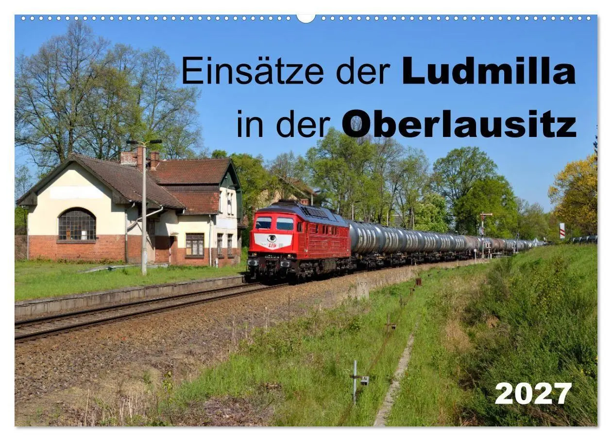 Cover: 9783594050552 | Einsätze der Ludmilla in der Oberlausitz 2027 (Wandkalender 2027...