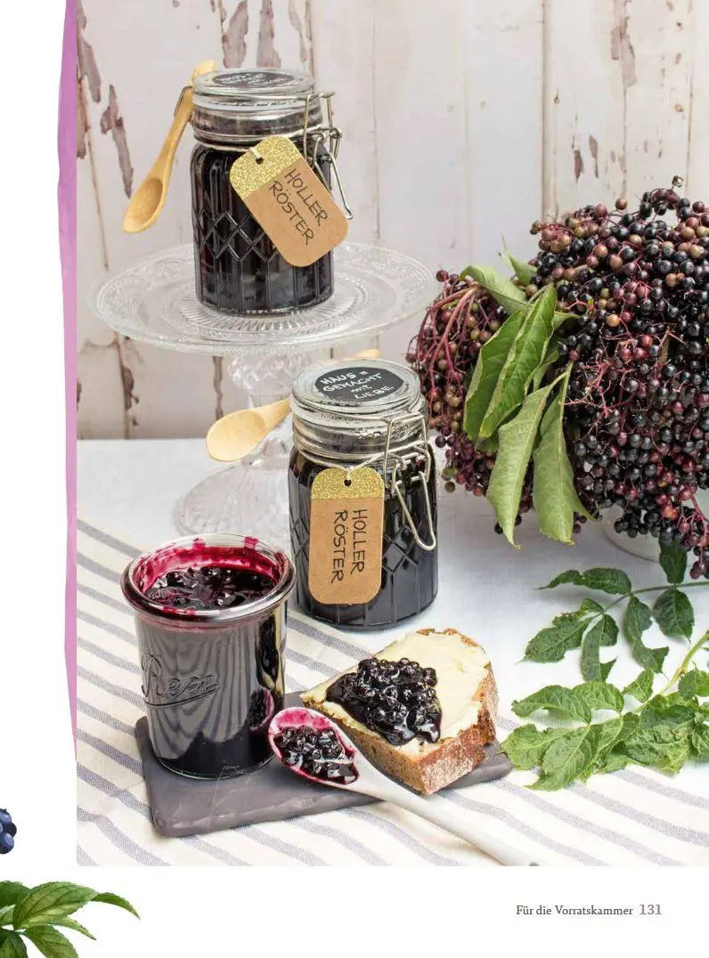Bild: 9783702020552 | Mit Holunder durchs Jahr | Blüten, Beeren, Blätter &amp; Rinde | Sidak